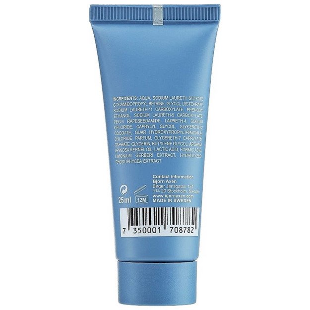 Šampūnas  pažeistiems ir sausiems plaukams su argano aliejumi - Bjorn Axen Repair Shampoo 25ml