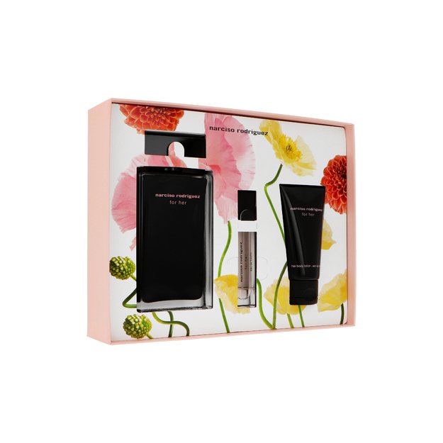 Zestaw Narciso Rodriguez For Her Edt 100ml + Mini 10ml + Body Lotion 50ml
