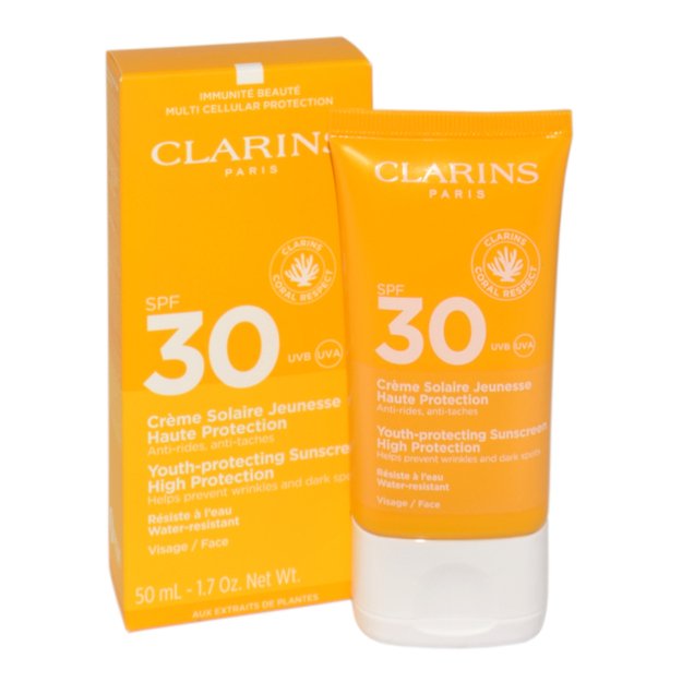 Clarins Dry Touch Sun Care Cream Face Spf30 50ml
