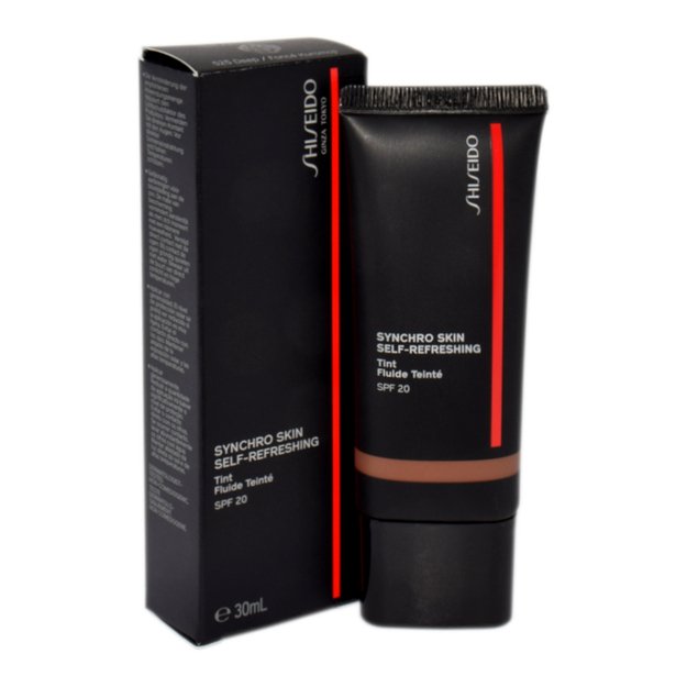 Shiseido Synchro Skin Self-Refreshing Foundation Spf20 525 Deep Kuromoji 30ml