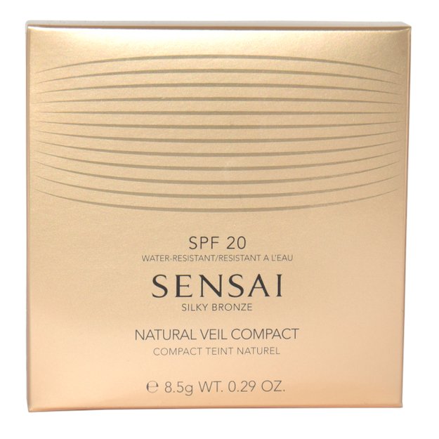 Sensai Silky Bronze Natural Veil Compact Sc04 Dark Spf 20 8,5g