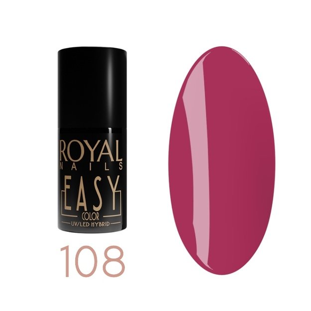 Ilgalaikis gelinis lakas Royal Nails Easy Color 108