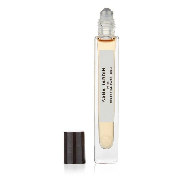 Pačiulių, rožių ir sandalmedžio kvepalai - Sana Jardin Celestial Patchouli No.5 Rollerball Eau De Parfum 10ml