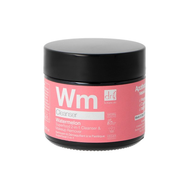 Dr Botanicals Watermelon Superfood 2 In 1 Cleanser & Make Up Remover 60ml