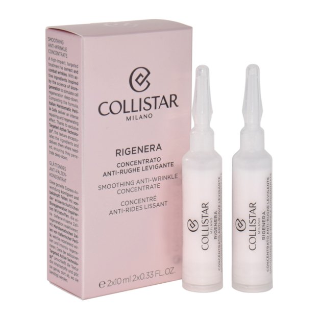 Collistar Rigeneria Smoothing Anti-Wrinkle Concentrate 2 Ampoules X 10ml