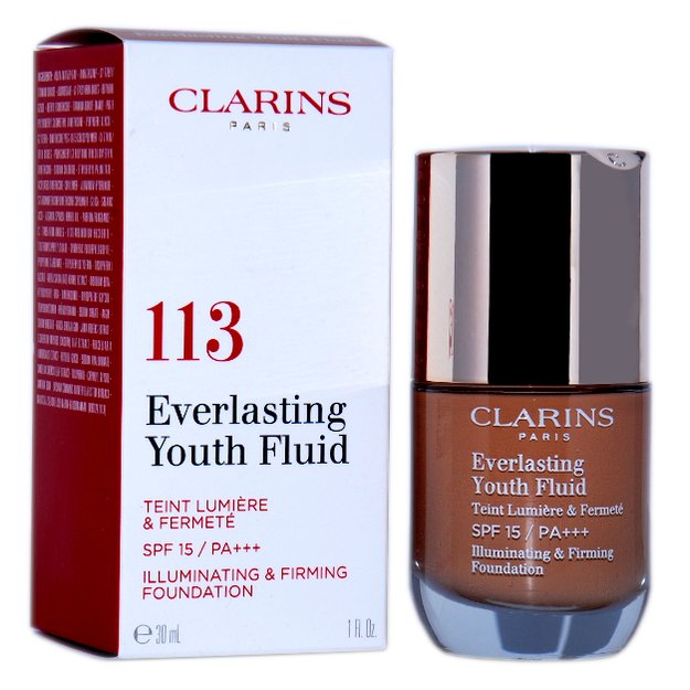 Clarins Everlasting Youth Fluid 113 Chestnut 30ml