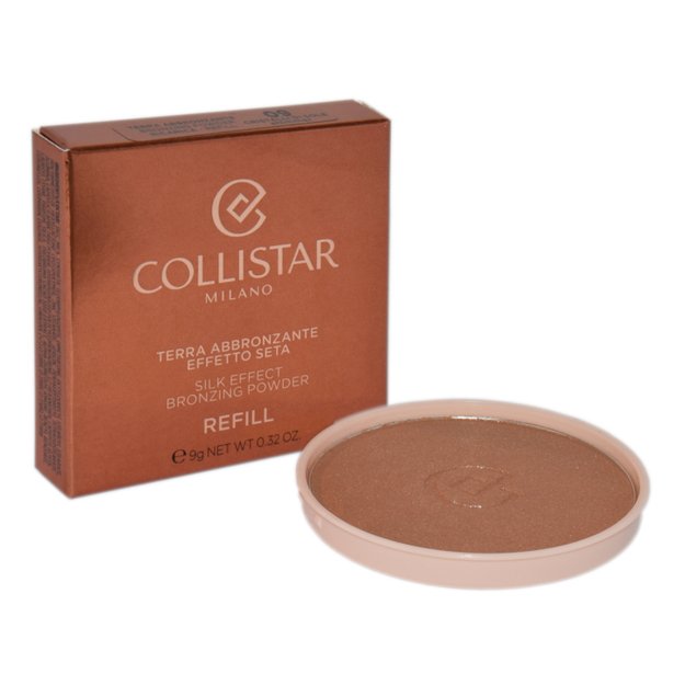 Collistar Silk Effect Bronzing Powder 09 Cristalli Di Sole Shimmer Refill 10g
