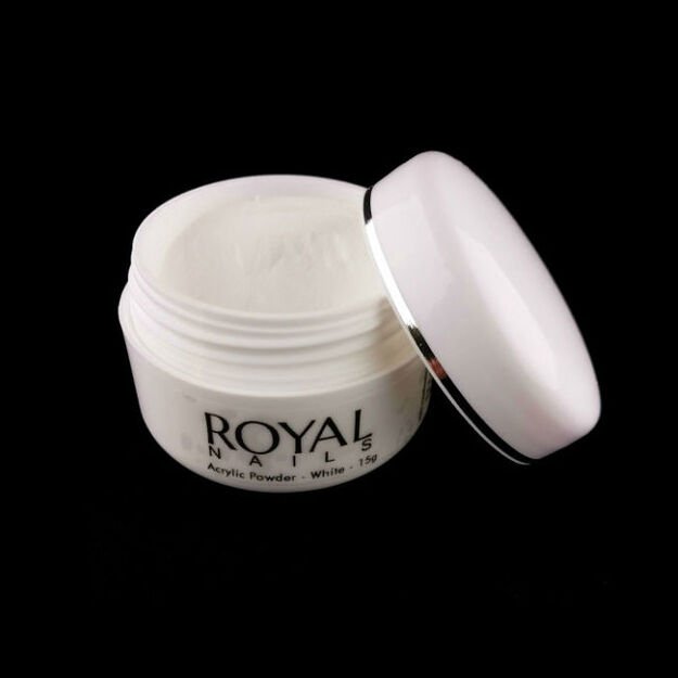 Akrilo pudra "Royal Nail White"