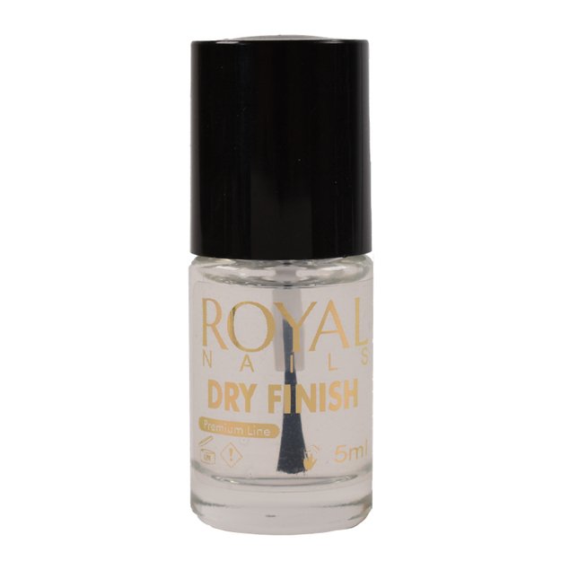 Nagų lako džiovinimą pagreitinanti priemonė Royal Nails Dry Finish