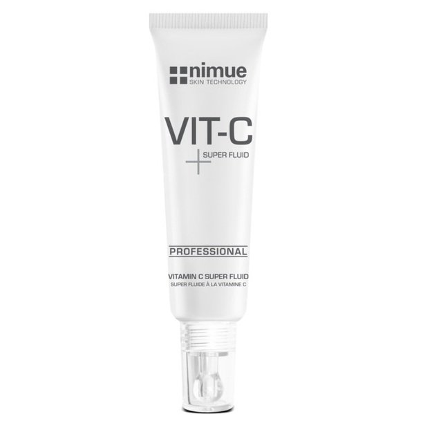 Serumas odos šviesinimui ir pigmentacijos mažinimui - Nimue Professional Vitamin C Super Fluid 30ml
