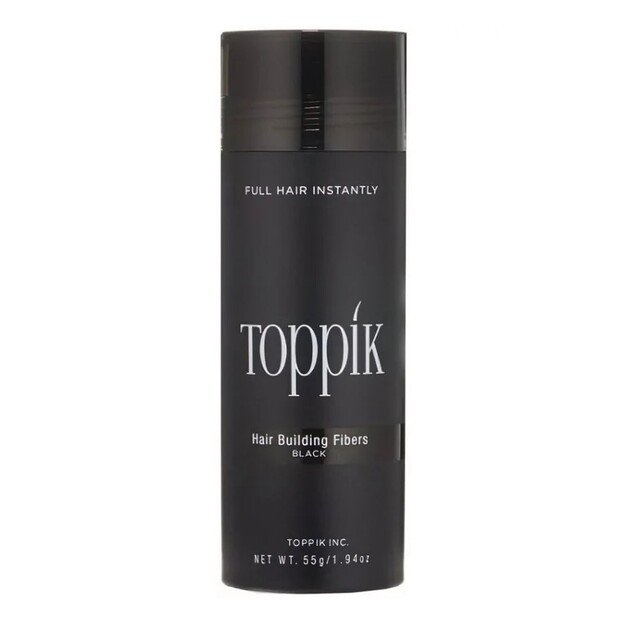 Toppik plaukų tankinimo pudra - Toppik Hair Building Fibers Giant Size Black 55g