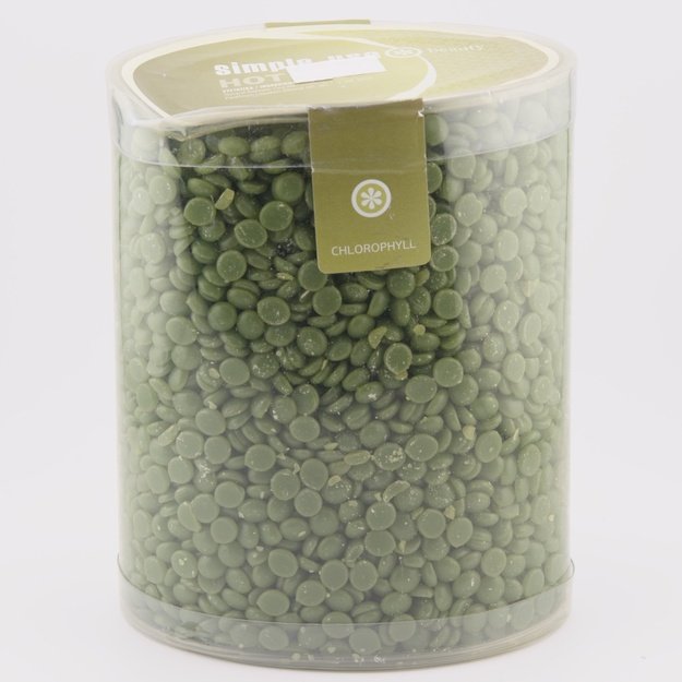Vaškas depiliacijai granulėmis Simple Use Beauty Film Wax Flower Green 1000 g