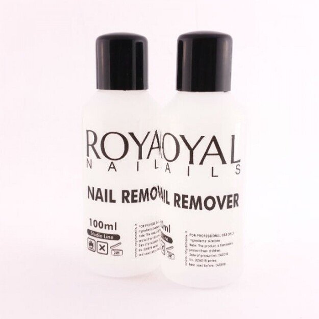 Valiklis geliniam lakui nuimti "Royal Nails Nail Remover" 