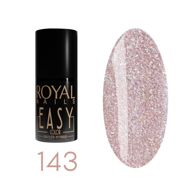 Ilgalaikis gelinis lakas Royal Nails Easy Color 143