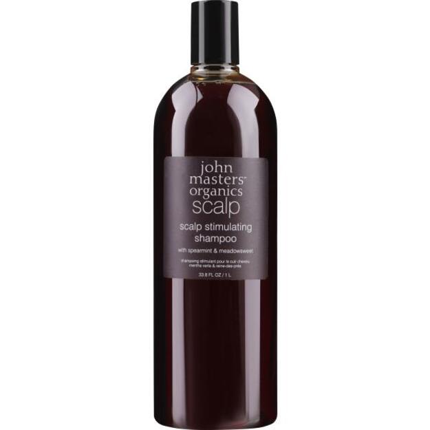 Ekologiškas šampūnas riebiai galvos odai - John Masters Organics Spearmint & Meadowsweet Scalp Stimulating Shampoo 473ml