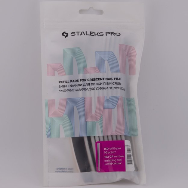 STALEKS PRO klijuojami dildės abrazyvai laivelio formos pagrindui 150gr, 10vnt DFE-41-150