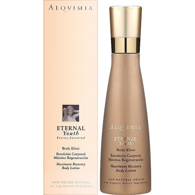 Atjauninantis natūralus kūno eliksyras - Alqvimia E.Youth/Maximum Recovery Body Elixir 200ml