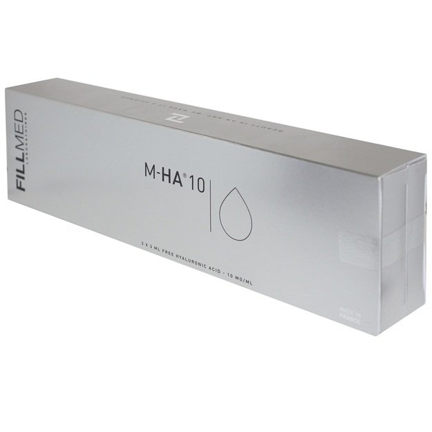 Hialurono rūgšties mezoterapinis odos drėkiklis - Fillmed M-HA 10 3x3ml