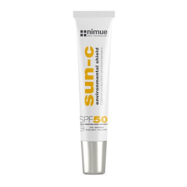 Apsauginis kremas nuo saulės - Nimue Sun-C Environmental Shield Spf50 20ml (Travel Size)