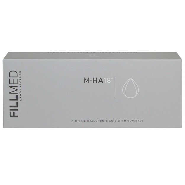 Intensyvus odos drėkiklis su hialurono rūgštimi - Fillmed M-HA 18 1x1ml