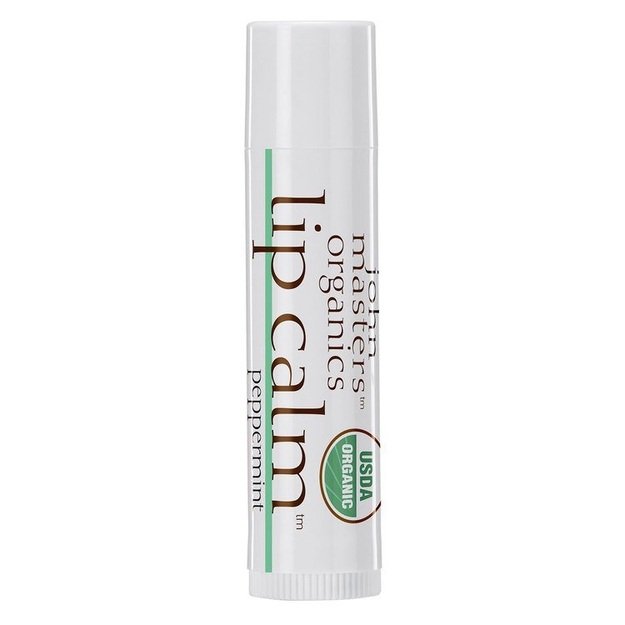 Ekologiškas lūpų balzamas su pipirmėte - John Masters Organics Lip Calm Peppermint 4g