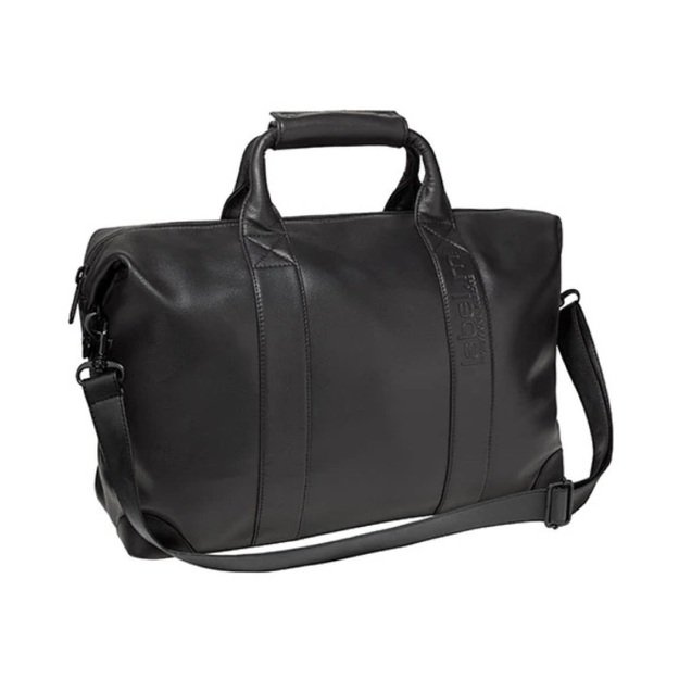 Stilinga ir talpi profesionali kosmetinė - Label M Large Leather Kit Bag Black