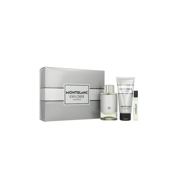 Zestaw Montblanc Explorer Platinum Edp 100ml + Edp 7,5ml + Shower Gel 100ml