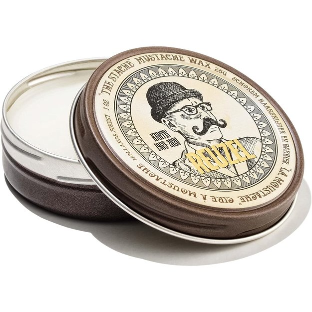Stiprios fiksacijos ūsų vaškas vyrams "Reuzel ""The Stache"" Mustache Wax 28g"