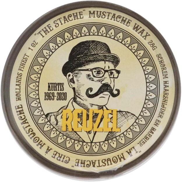 Stiprios fiksacijos ūsų vaškas vyrams "Reuzel ""The Stache"" Mustache Wax 28g"