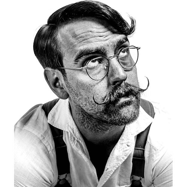 Stiprios fiksacijos ūsų vaškas vyrams "Reuzel ""The Stache"" Mustache Wax 28g"