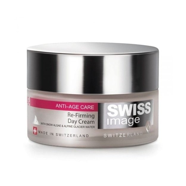 Stangrinamasis dieninis veido kremas nuo raukšlių - Swiss Image Anti-Age 46+ Refirming Day Cream 50ml
