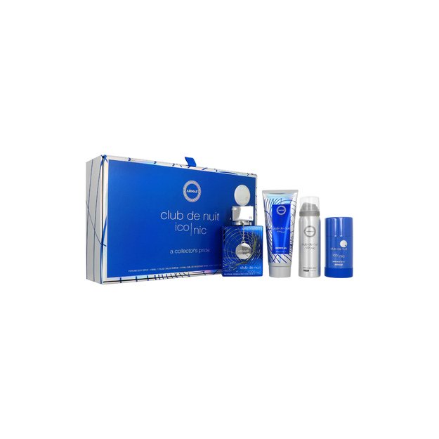 Zestaw Armaf Club De Nuit Iconic Edp 105ml + Body Spray 50ml + Deostick 75g + Shower Gel 100ml