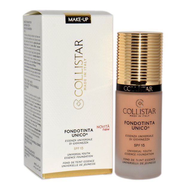 Collistar Unique Foundation Universal Essence Of Youth Spf 15 NÂ° 4R Rosy Nude