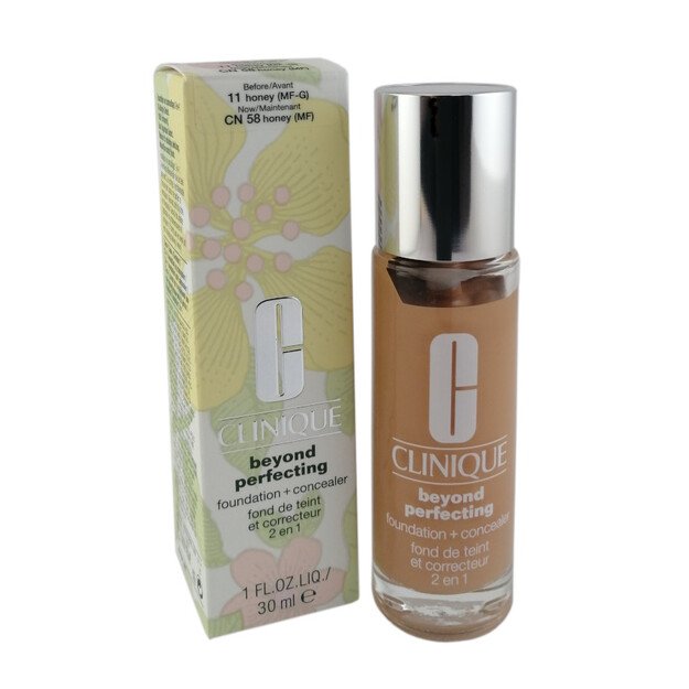 Clinique Beyond Perfecting Foundation +Concealer Cn58 11 Honey 30ml