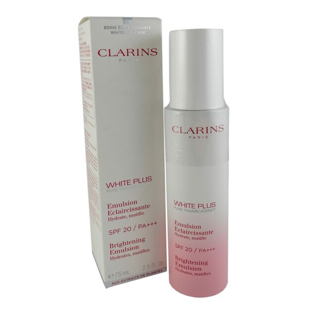 Clarins White Plus Emulsion Eclaircissante Spf20 75ml