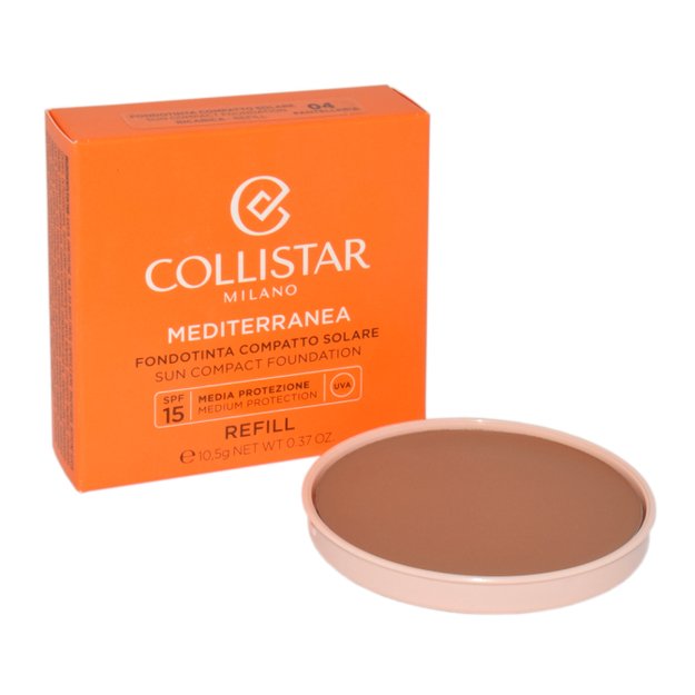 Collistar Mediterranea Sun Compact Foundation Spf15 04 Pantelleria Refill 10,5g