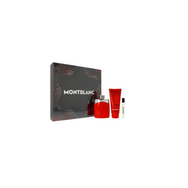 Zestaw Montblanc Legend Red Edp 100ml + Edp 7,5ml + Shower Gel 100ml