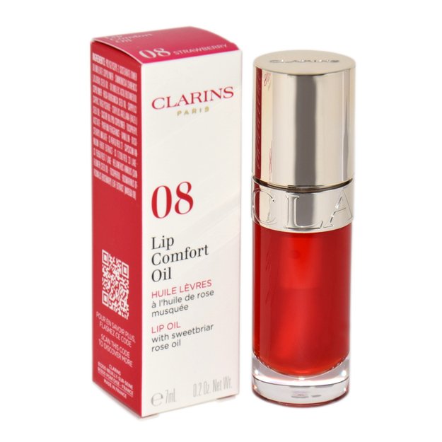 Clarins Lip Comfort Oil 08 Strawberry 7ml