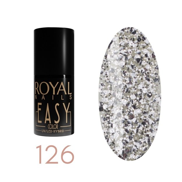 Ilgalaikis gelinis lakas Royal Nails Easy Color 126