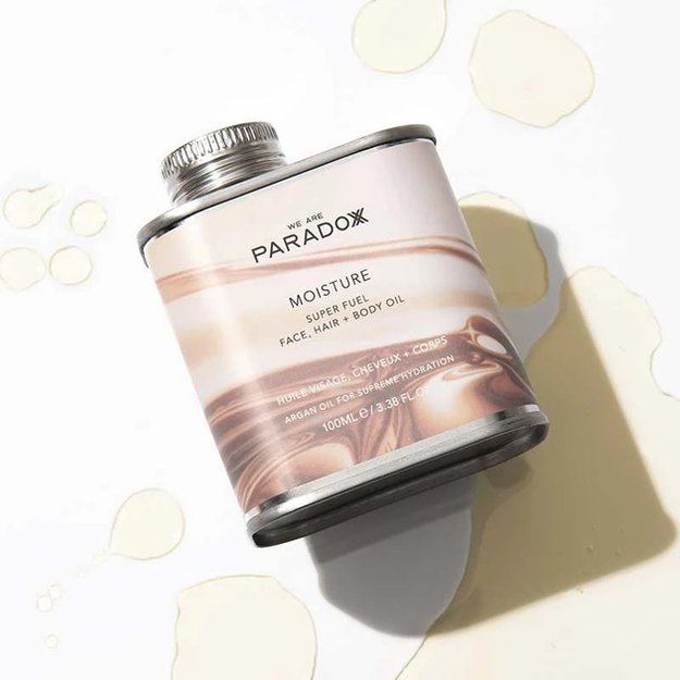 Plaukų, veido ir kūno aliejus - We Are Paradoxx Moisture Super Fuel Hair, Face + Body Oil 100ml