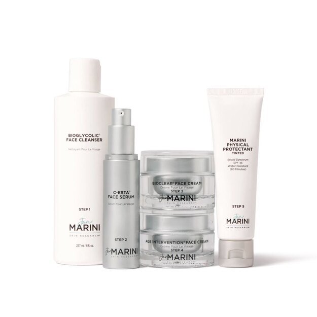 Rinkinys sausai ir labai sausai odai - Jan Marini Skin Care Management System Spf45 Tinted For Dry/Very Dry Skin