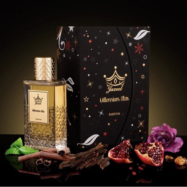 Unisex kvapas su granatu ir konjaku - Jazeel Millenium Star EDP 100ml