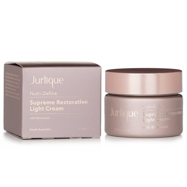 Lengvas kremas brandžiai odai su Biosome6 technologija - Jurlique Nutri Define Supreme Restorative Light Cream 50ml