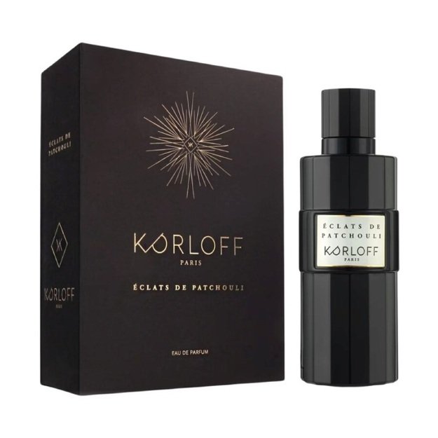 Unisex nišiniai kvepalai su pačiulių, prieskonių ir odos natomis - Korloff Eclats De Patchouli Eau De Parfum 100ml