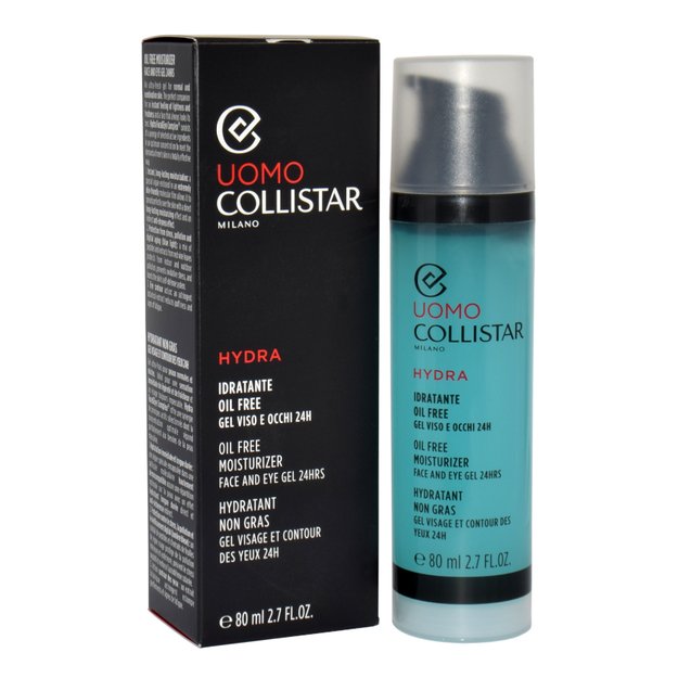 Collistar Man Line Oil Free Moisturizer Face And Eye Gel 80ml