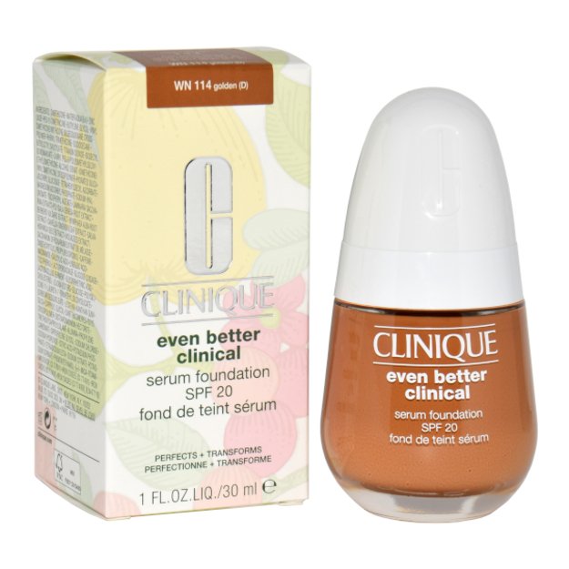 Clinique Even Better Clinical Serum Foundation Spf 20 Wn 114 Golden 30ml