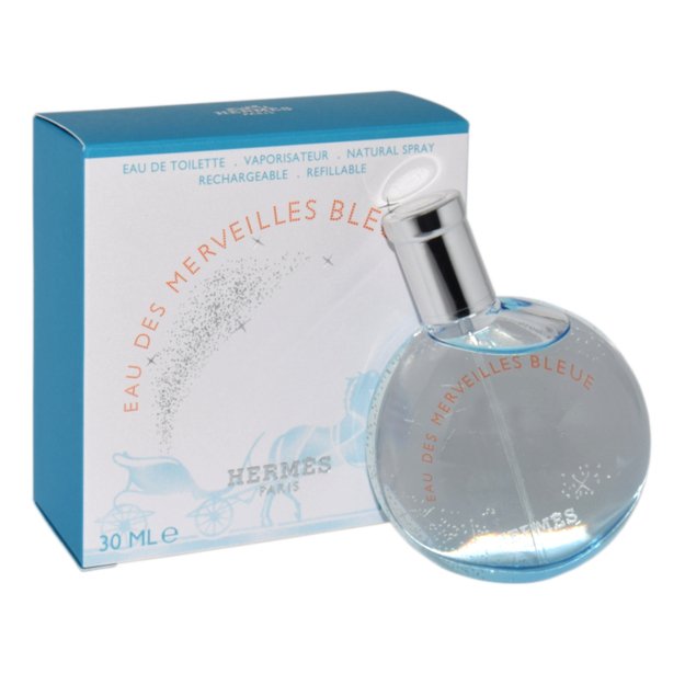 Hermes Eau Des Merveiless Bleue Edt 30ml Refillable