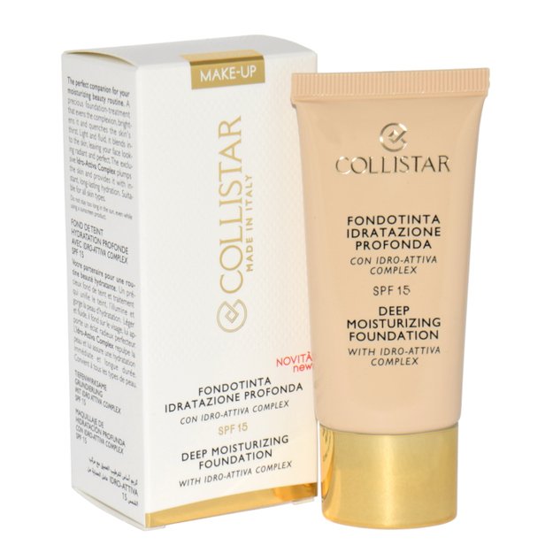 Collistar Deep Moisturizing Foundation - 6 Sun 30ml