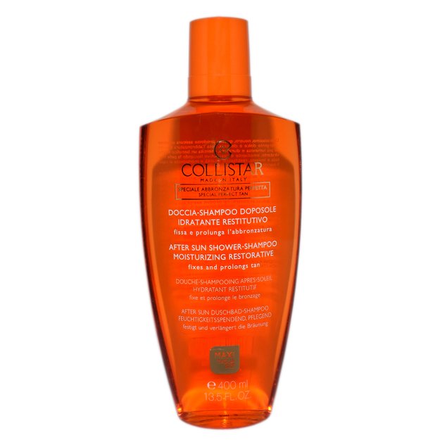 Collistar After Sun Shower Shampoo Moisturizing Restorative Maxi Size 400ml