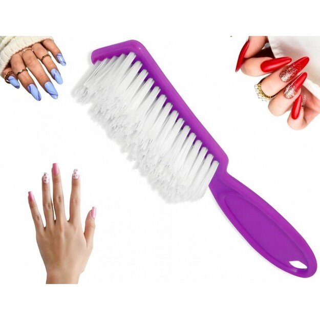 Šepetėlis panagėms valyti ir nagams -baltas